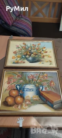 Две картини * Натюрморт* 50 лева за двете, снимка 2 - Картини - 49189053