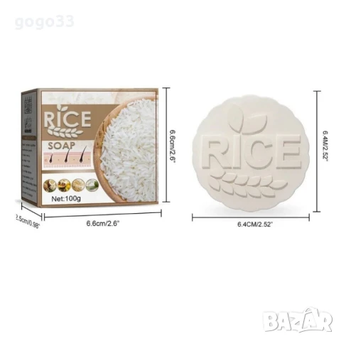 Оризов сапун против косопад, снимка 6 - Други стоки за дома - 49134498