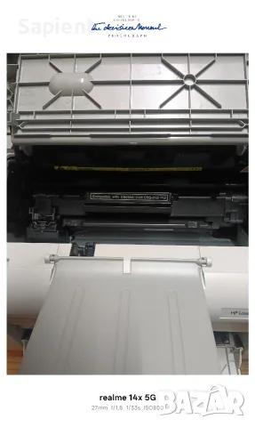 Лазерен принтер HP Laser Jet P1005, снимка 7 - Принтери, копири, скенери - 56121426