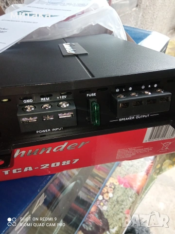 чисто нов комплект бас каси и усилвател. , снимка 3 - Аудиосистеми - 53041798