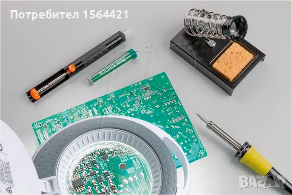 Комплект електрически поялник 30W, внос от Германия. , снимка 2 - Поялници и запояване - 19298272