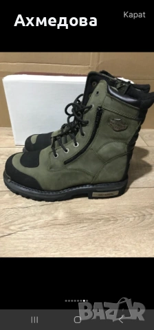 Ботуши Harley Davidson, снимка 4 - Дамски ботуши - 53502246