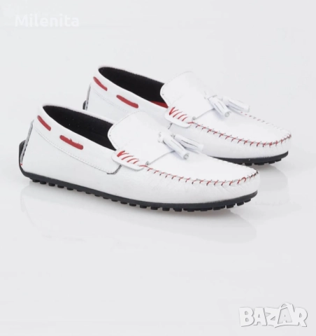 Нови мокасини  Tonny Black естествена кожа  н.44, снимка 2 - Мокасини - 51569460