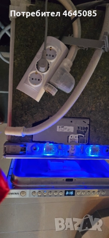 Съдомиялна SIEMENS 450мм вградена в отлично състояние, снимка 5 - Съдомиялни - 52695054
