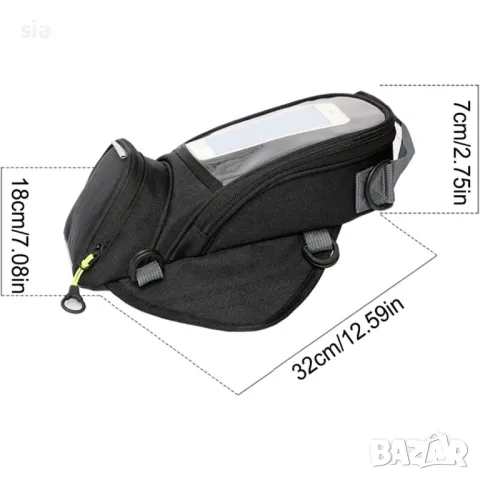 Мото Чанта тип раница за мотор, за резервоар/ багажник, 32см, снимка 2 - Части - 49614168