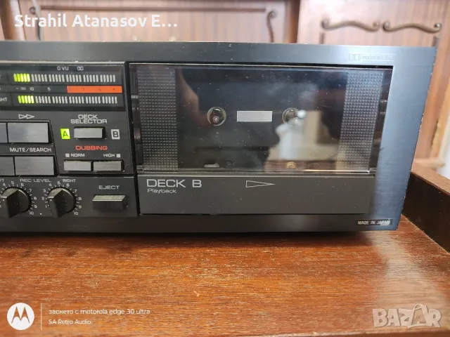Yamaha K-222 Стерео Дек , снимка 6 - Декове - 47946611