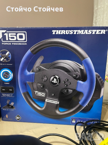 Playstation 3 super slim + волан Thrustmaster T150
, снимка 4 - PlayStation конзоли - 44816695