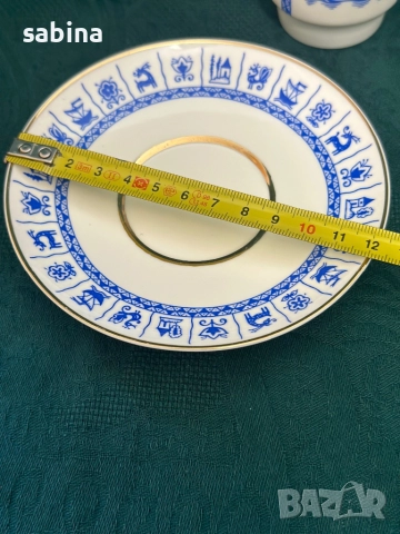 Костен порцелан ЛФЗ Ломоносов, снимка 4 - Сервизи - 52671507