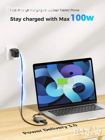 мрежов адаптер, снимка 3 - Друга електроника - 40814727