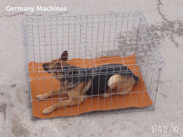 КЛЕТКА 120-80-см, метална, СГЪВАЕМА. Подходяща е за едри по големина породи кучета с тегло, снимка 4 - За кучета - 42623304