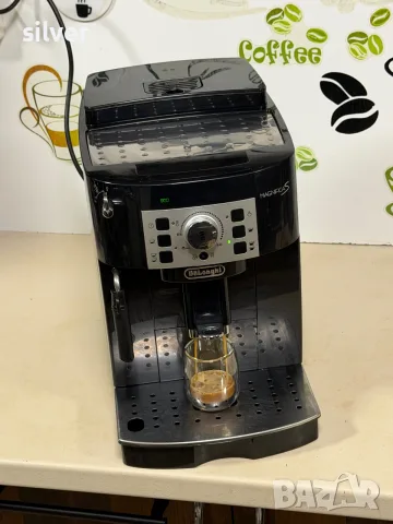 Кафемашина кафе автомат delonghi magnifica S с гаранция, снимка 5 - Кафемашини - 56015351