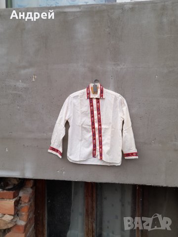 Стара детска риза за носия #2, снимка 1 - Антикварни и старинни предмети - 42720612