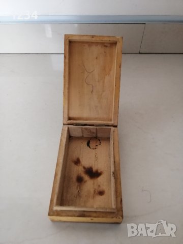 Дървена кутия 11 х 7 h 3.5 см. , снимка 5 - Други стоки за дома - 40931767