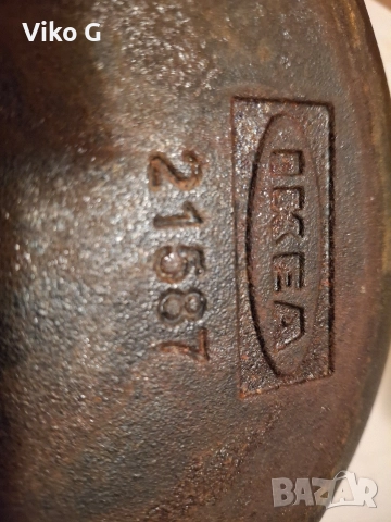 тиган немски GREEN PAN и Чугунена 5литра тенджера IKEA, снимка 8 - Съдове за готвене - 52014747