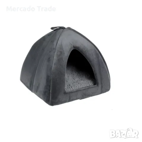 Легло за домашни любимци Mercado Trade, Тъмно сиво, снимка 1