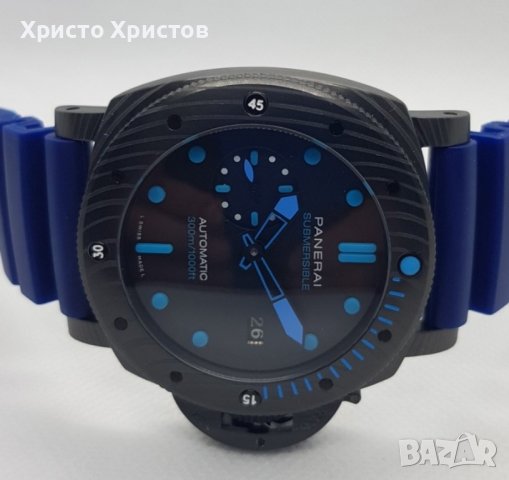 Мъжки луксозен часовник Panerai Submersible, снимка 2 - Мъжки - 41630567