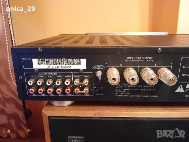 Advance Acoustic max-150, снимка 7 - Ресийвъри, усилватели, смесителни пултове - 48324719