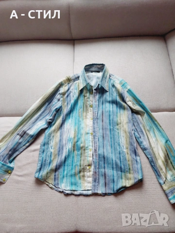 Бели дънки + Риза, снимка 3 - Панталони - 53656889