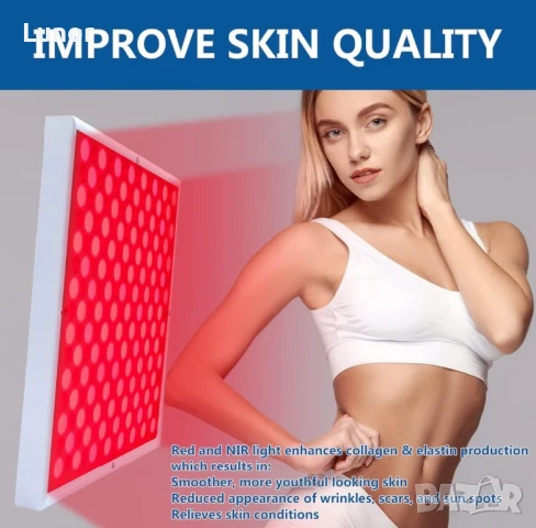 LED панел за червена светлинна терапия, снимка 3 - Козметика за лице - 51161677