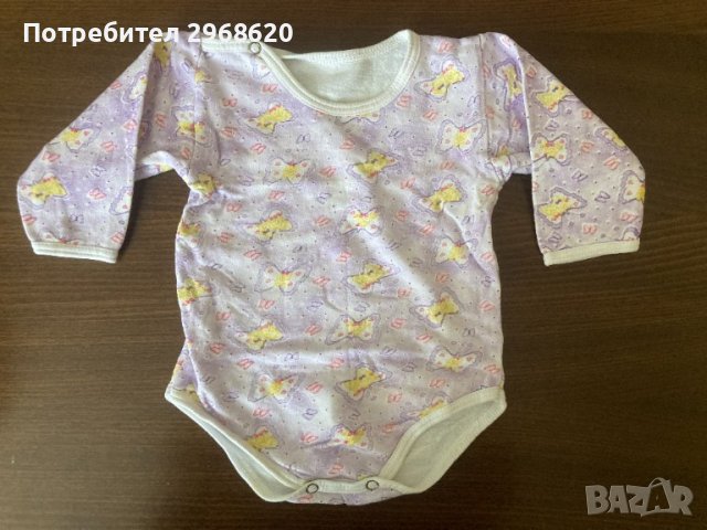 Бебешко боди 0-3мес.62 см, снимка 1