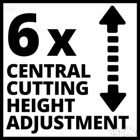  Електрическа косачка за трева Einhell PXC RASARRO 36/42 36v 5.0Ah Безчетков мотор, Ширина на рязан, снимка 7 - Градинска техника - 50359970