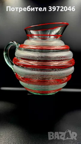 Ураново стъкло / антикварни кани / , снимка 2 - Антикварни и старинни предмети - 49463469