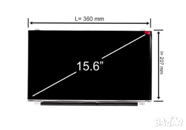 ТЪРСЯ дисплей за лаптоп Lenovo ideapad 300-15ibr