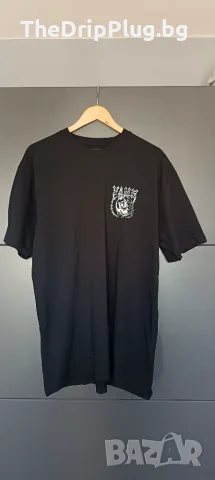 Vans мъжка тениска размер XL в черно с череп
