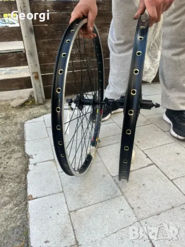 НОВИ КАПЛИ 26 (590-23mm) с ШИМАНО ГЛАВИНИ, снимка 10 - Части за велосипеди - 49832879