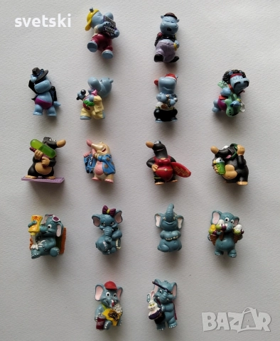 Киндер - играчки от шоколадови яйца - Kinder Surprise