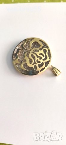 Златен синджир и висулка, снимка 5 - Колиета, медальони, синджири - 41658104