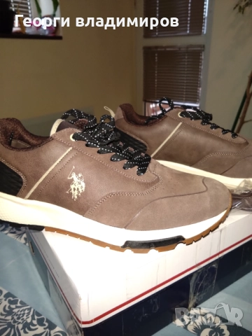 Us. polo assn оригинални мъжки маратонки , снимка 6 - Маратонки - 52577630