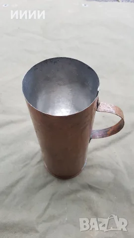 Бакърена чаша халба
