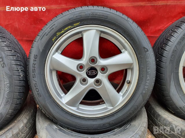 Джанти KIA 5х114,3x6,5J16 EТ50 с гуми, снимка 1 - Гуми и джанти - 42646698