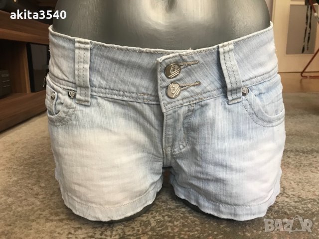 Къси дънкови панталони, снимка 2 - Къси панталони и бермуди - 33894942