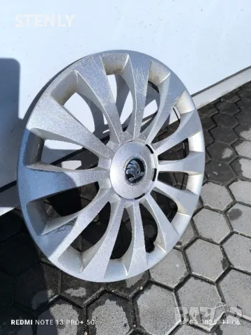 Оригинални тасове за Шкода,15 цола,Skoda 15" Fabia,Rapid , снимка 10 - Аксесоари и консумативи - 48729296