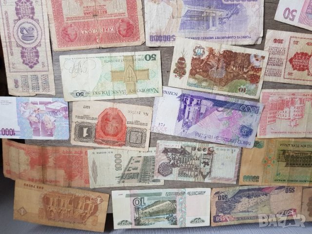 Лот чуждестранни банкноти - 28 броя, снимка 9 - Нумизматика и бонистика - 40022315