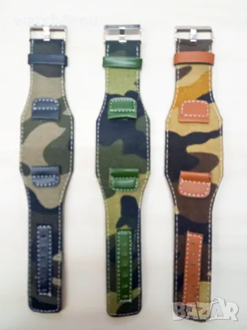 КАИШКА ЗА ЧАСОВНИК ОТ ЕСТЕСТВЕНА КОЖА. КОЖЕНИ КАИШКИ ЗА ЧАСОВНИЦИ. WATCH STRAP, снимка 14 - Каишки за часовници - 45502816