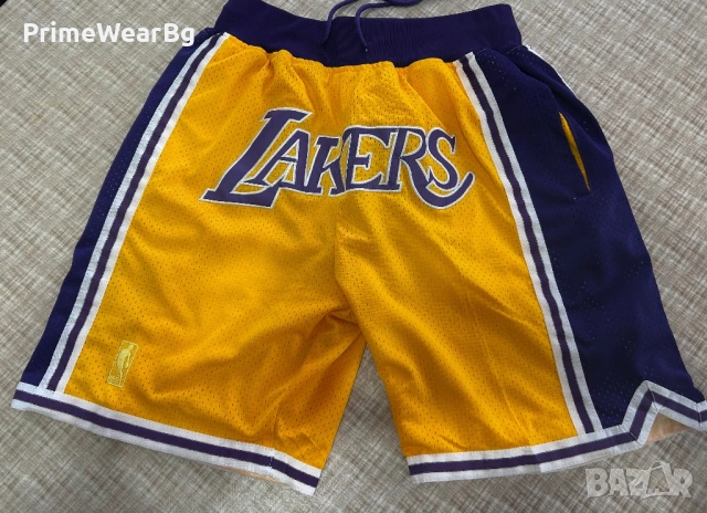 Оригинални Just Don NBA шорти LA Lakers / Orlando Magic – размер L (EU 52)