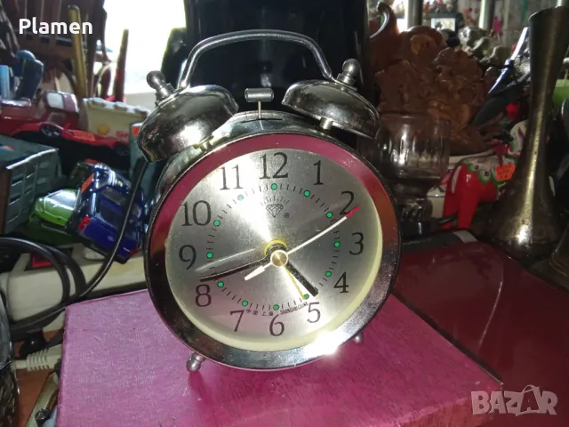 Малък китайски будилник Диамант Шанхай , снимка 1