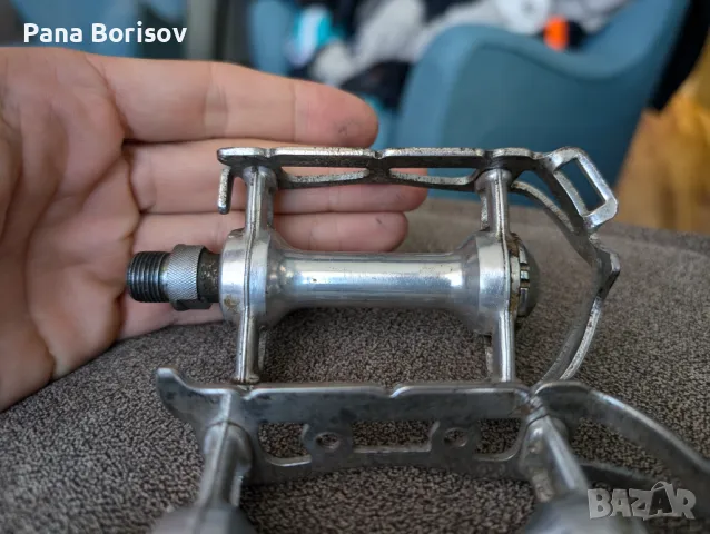 Ретро Шосейни Педали KeoKuto Pro Ace, снимка 5 - Части за велосипеди - 47447389