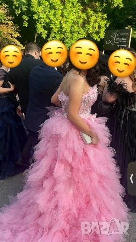 Дизайнерска рокля, снимка 3 - Рокли - 42643522