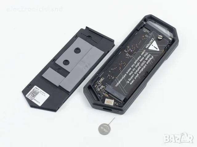 Външен Rack кутия ASUS ROG Strix Arion Lite, Съвместимост SSD NVMe M.2, USB 3.2 GEN2 Type-C, снимка 6 - Външни хард дискове - 48831913