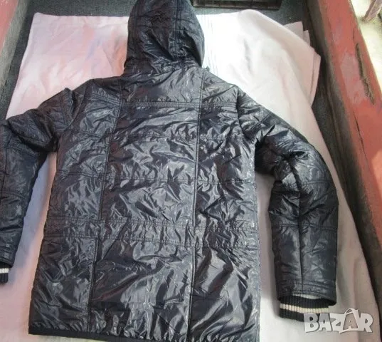 SWEET YEARS JEANS италианско ватирано зимно яке с качулка размер S., снимка 3 - Якета - 50413608