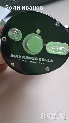 Мултипликатор Fladen-метален с редач,3 лагера,за дясна ръка, снимка 5 - Макари - 50420145