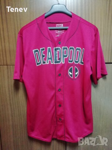 Marvel Deadpool Tacos #90 Baseball Jersey джърси тениска риза блуза бейзбол Марвъл 