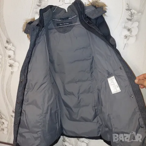 пухено палто / яке Marc'o Polo размер S-M  парка , снимка 9 - Якета - 47982993