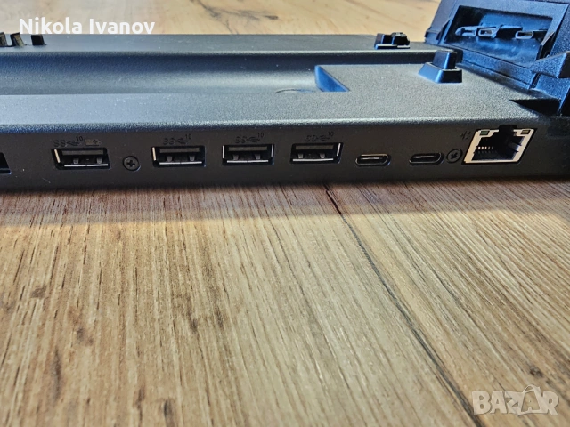 Lenovo ThinkPad Ultra Docking Station 40AJ за T480, T580, T590, T495, L480, P43s P52s P53s и други, снимка 4 - Лаптоп аксесоари - 53667965