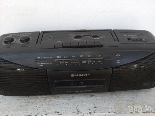 SHARP Радиокасетофон, снимка 4 - Радиокасетофони, транзистори - 39975814