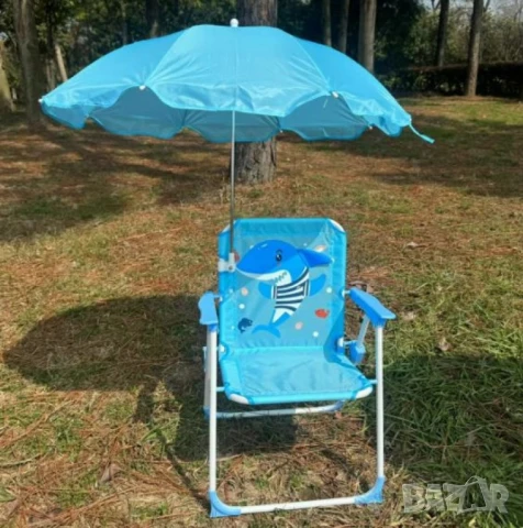 Детски сгъваем стол с чадър NS6332, снимка 4 - Други - 50906329
